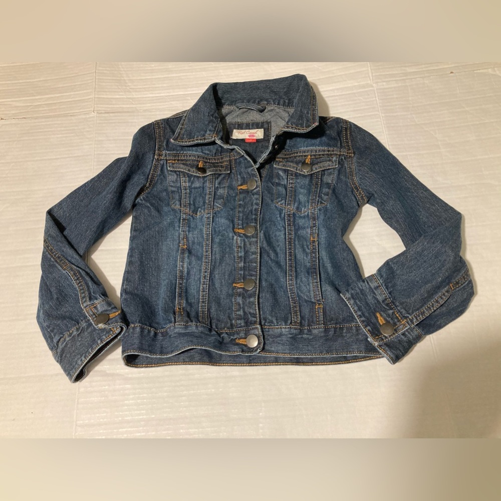 Red Camel Girls kids size M denim jacket